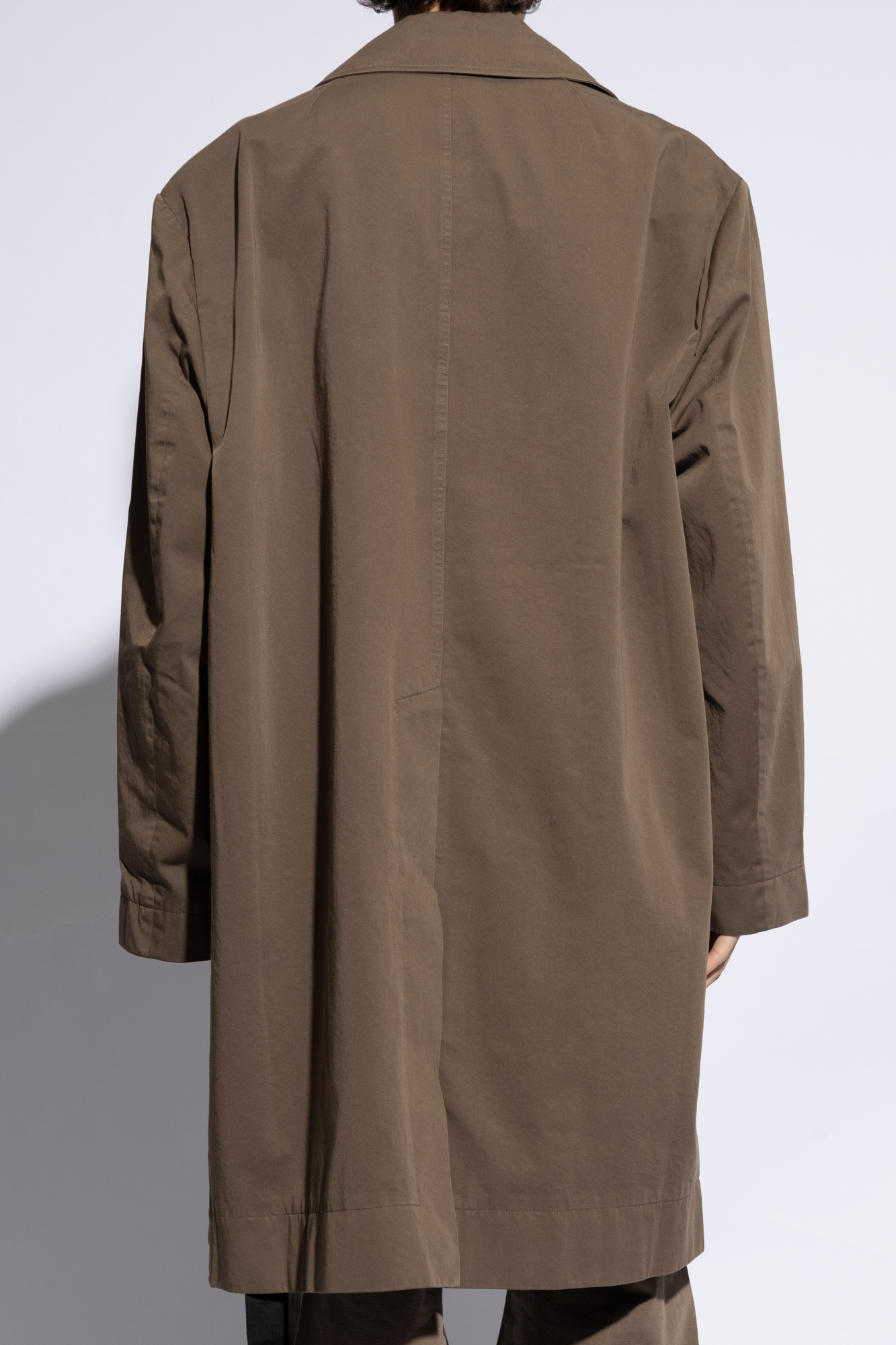 Brown 'Jumbo Mac' coat Rick Owens DRKSHDW Brown 'Jumbo Mac' coat Rick Owens DRKSHDW